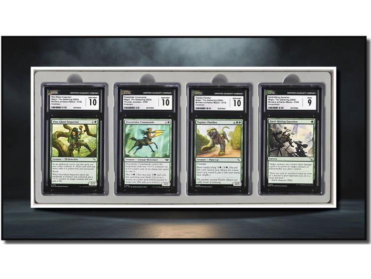 This curated set of four cards is a magnificent visual feast, celebrating the natural power and strategic depth of the 2024 s